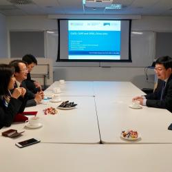 President of Zhejiang University, Professor Zhaohui Wu visited CPDS (2018.12.12)