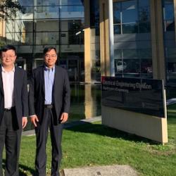 Professor Daping Chu welcomed the visit of Mr. Feng, CTO of CRRC Zhuzhou (2018.09.27)